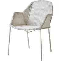 Cane-Line Breeze tuoli, pinottava, harmaanvalkoinen