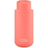 Frank Green keraaminen termospullo 1L, Coral (koralli)