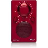 Tivoli Audio Pal BT FM radio, punainen