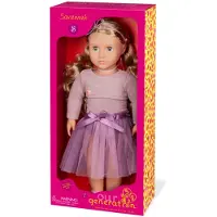 Our Generation Nukke Savannah liilassa tutussa 46 cm