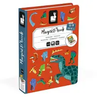 Janod Magneti'book - Dinosaurs - 40 Magnets - Blue - ONE SIZE