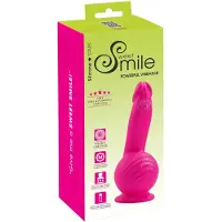 Sweet Smile SMILE Powerful - vibraattori imukupilla ja kahdella moottorilla - pinkki