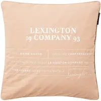 Lexington Logo organic -tyynynpäällinen, 50 x 50 cm