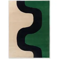 Marimekko Seireeni villamatto Green, 140x200 cm