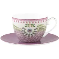 Pip studio Lily&Lotus -kuppi ja lautanen 280 ml