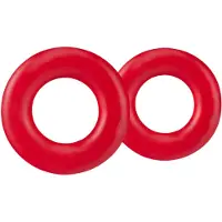 Blush Peniksen renkaat Stay Hard Donut Rings, 2 kpl, punaiset