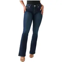 True Religion Becca Mid Rise Boot Cut Flap -farkut