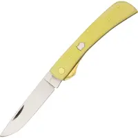 Rough Ryder Work Knife Yellow Synthetic
