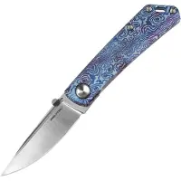 Real Steel Luna BoostFramelock Blue Swirl
