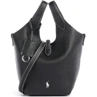 Ralph Lauren Käsilaukku musta / valkoinen