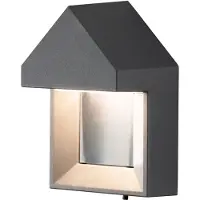 Konstsmide Seinävalaisin Cosenza Konstsmide 7958-370 harmaa
