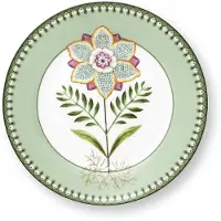 Pip studio - Lily & Lotus Lautanen 21 cm Vaaleanvihreä