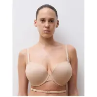 Chantelle Open Back T-Shirt Bra - Beige - S