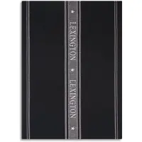 Lexington Home Icons Cotton Jacquard Star Kitchen Towel - Black - 50X70CM