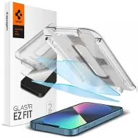 Spigen GLAS.TR EZ FIT Privacy 2-Pack - Karkaistu lasi sinisellä valosuodattimella iPhone 14 / iPhone 13 Pro / iPhone 13 2 kpl