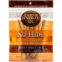 Earth Animal - No-Hide Chicken Chew Stixs 10-pakkaus - Koirat - Koiran herkut ja puruluut
