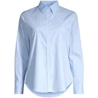 Ralph Lauren Classic Fit Easy Care Cotton Shirt - Blue - XXL