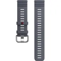 Polar harmaa Premium silikoniranneke 22 mm S-L