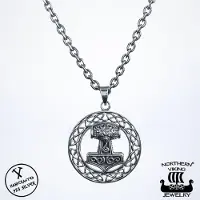 Northern Viking Jewelry Raven Thorin Vasara hopeariipus NVJ-H-RS020