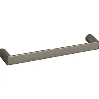 Pisla Alex 128 mm samakki/harjattu teräs 2 kpl kalustevedin