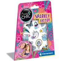 Clementoni Crazy Chic Sparkly tatuointi