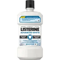 Listerine Advanced White Milder Taste 500 ml valkaiseva suuvesi