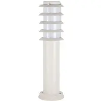 Brightsolar Line 45 cm valkoinen pylväsvalaisin