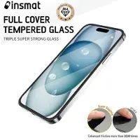 Insmat - screen protector for mobile phone - easy & anti-dust super full cover