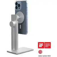 Just Mobile Mobile AluDisc Pro iPhone-teline (MagSafe-versio), hopea
