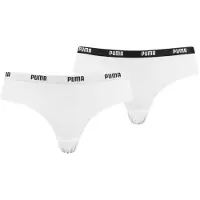 Puma Women Microfiber Brazilian 2P - White - M