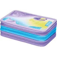 Herlitz TriCase Little Monster, 31 kpl, Sininen, Lila, Keltainen, Polyesteri, Polyvinyylikloridi (PVC), 190 mm, 70 mm, 115 mm (50049288)