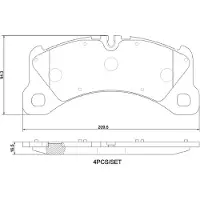 Brembo Jarrupalasarja P 65 047