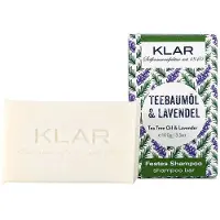 Klar Seifen Tea Tree Oil & Lavender Shampoo Bar 100 g