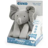 Gund Interaktiivinen pehmolelu elefantti Flappy, 30 cm