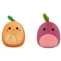 Squishmallows Pets Squeaky Plush Dog Toy 18cm Fruits - assorted