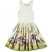 Molo Cassandra Short-Sleeved Dress Joy Run 158/164 cm Vihreä 158/164 cm Tytöt