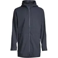 Rains unisex. 12430 Suva Hardshell Jacket Long navy (XL), Casual, Polyester