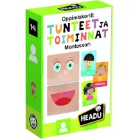 HEADU Montessori Muistikortit tunteet ja toiminnat (suomenkielinen)