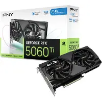 PNY GeForce RTX 5060 Ti Overclocked Dual Fan -näytönohjain, 16GB GDDR7