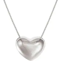 Nomination Armonica hopeakaulakoru Large zirkonioilla heart Silver 241306/004