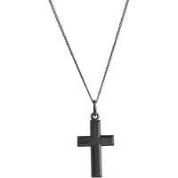 Top Gold hopeinen risti musta 4256733500