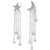 Silver Bar Moon and Star hopeakorvakorut