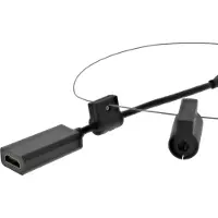 Deltaco – Modulaarinen sovitinrengas, HDMI-USB-C, musta (HDMI-AR11)
