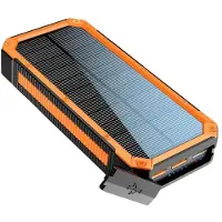 Lippa Aurinko Varavirtalähde 20000mAh - PD 18W - Musta