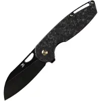 Kansept Knives Model 6 Framelock Shred CF