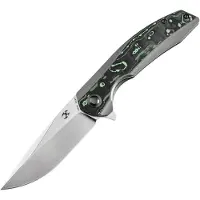 Kansept Knives Accipiter Titanium + Green Car