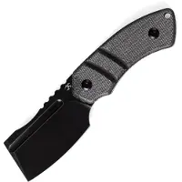 Kansept Knives Korvid S Fixed Blade Black Mic