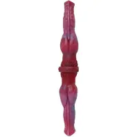 Pink Alien Double Dildo Dragon 35 cm