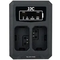 JJC dch-npfw50 usb dual battery charger -tuplalaturi (sony np-fw50)