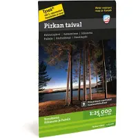 Seitseminen Helvetinjärvi Pirkan Taival Tyvek suomen retkeilykartta